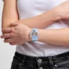 Clear blauw gestreept Clear blauw gestreept