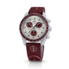 MoonSwatch bordeauxrood/lichtgrijs rubber MoonSwatch bordeauxrood/lichtgrijs rubber