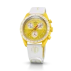 MoonSwatch wit/geel rubber MoonSwatch wit/geel rubber