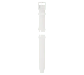 New Gent witte siliconenband