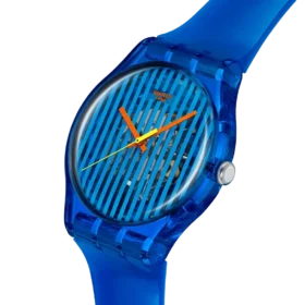 Schitterend blauw