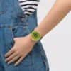 Swatch verblind door Neon Swatch verblind door Neon